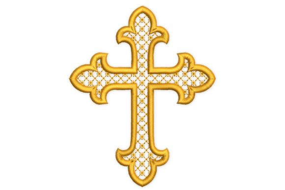 Baptism Cross: Elevating Seasonal Embroidery Collections