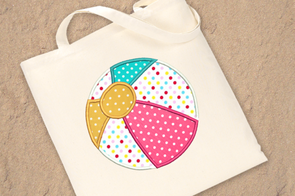 Beach Ball Applique: A Summer Essential
