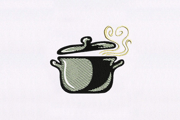 Cookware Embroidery Design Review for Small Business Merch
