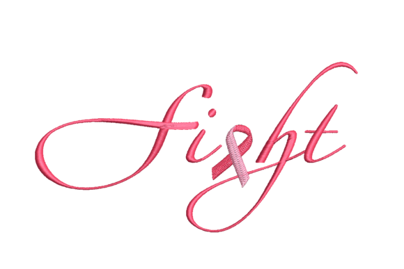Fight: A Meaningful Embroidery Design for Awareness Gifts