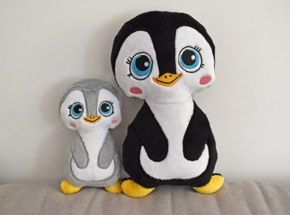 Penguin Stuffie ITH: A Holiday Embroidery Review