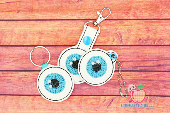 Review: Eye Shape ITH Key Fob Pattern for Makers