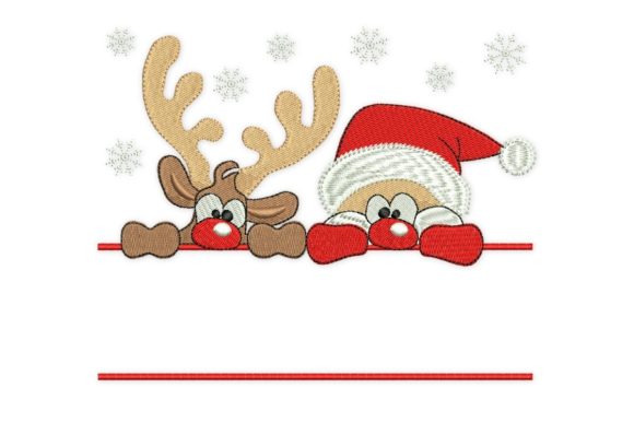 Review: Santa and Deer Frame Monogram for Holiday Sales