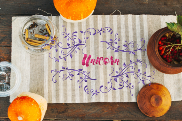 Review: Unicorn Lettering Swirling Leaf for Gifts