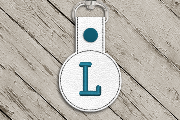 Reviewing the Letter L ITH Round Key Fob Applique