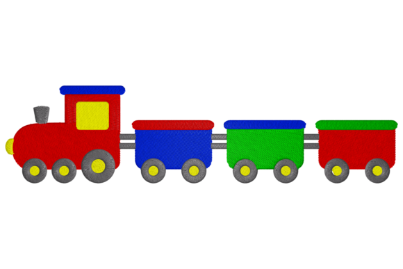 Toy Train Embroidery: A Seller’s Review