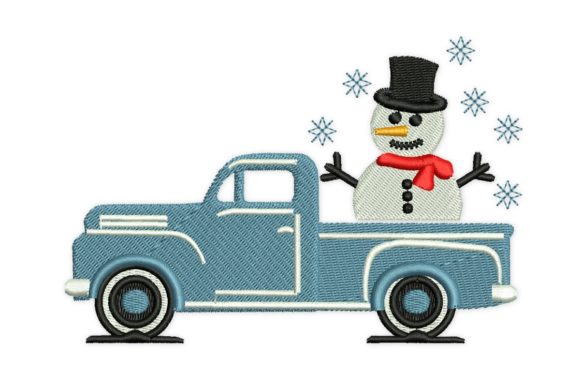 Vintage Truck Snowman: A Designer’s Review for Winter Apparel